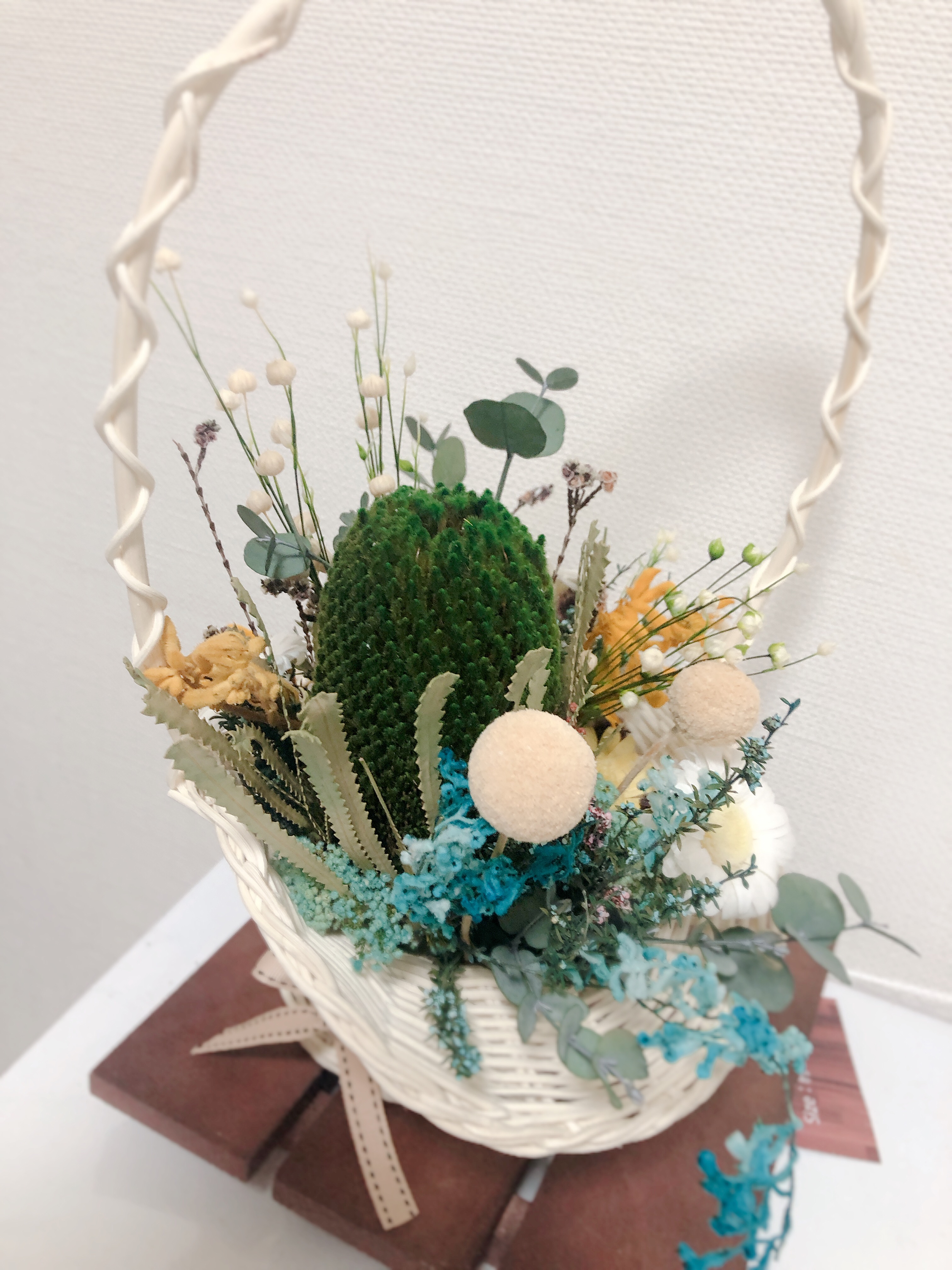 お見舞いの花　プレゼント　プリザーブドフラワー