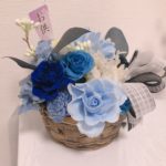 人気の仏花はプリザーブドフラワーで・・・