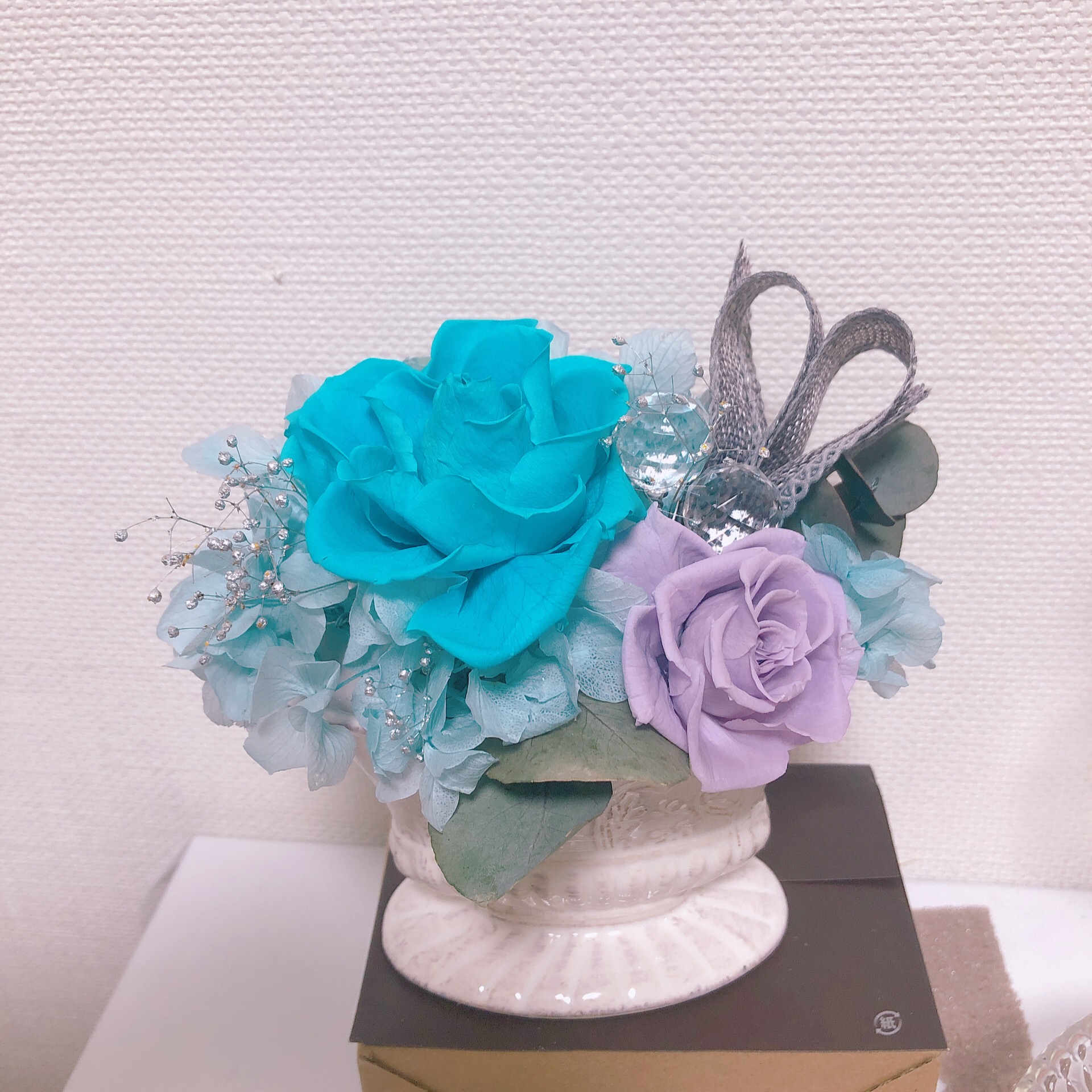 お誕生日にお祝いのお花を贈ります