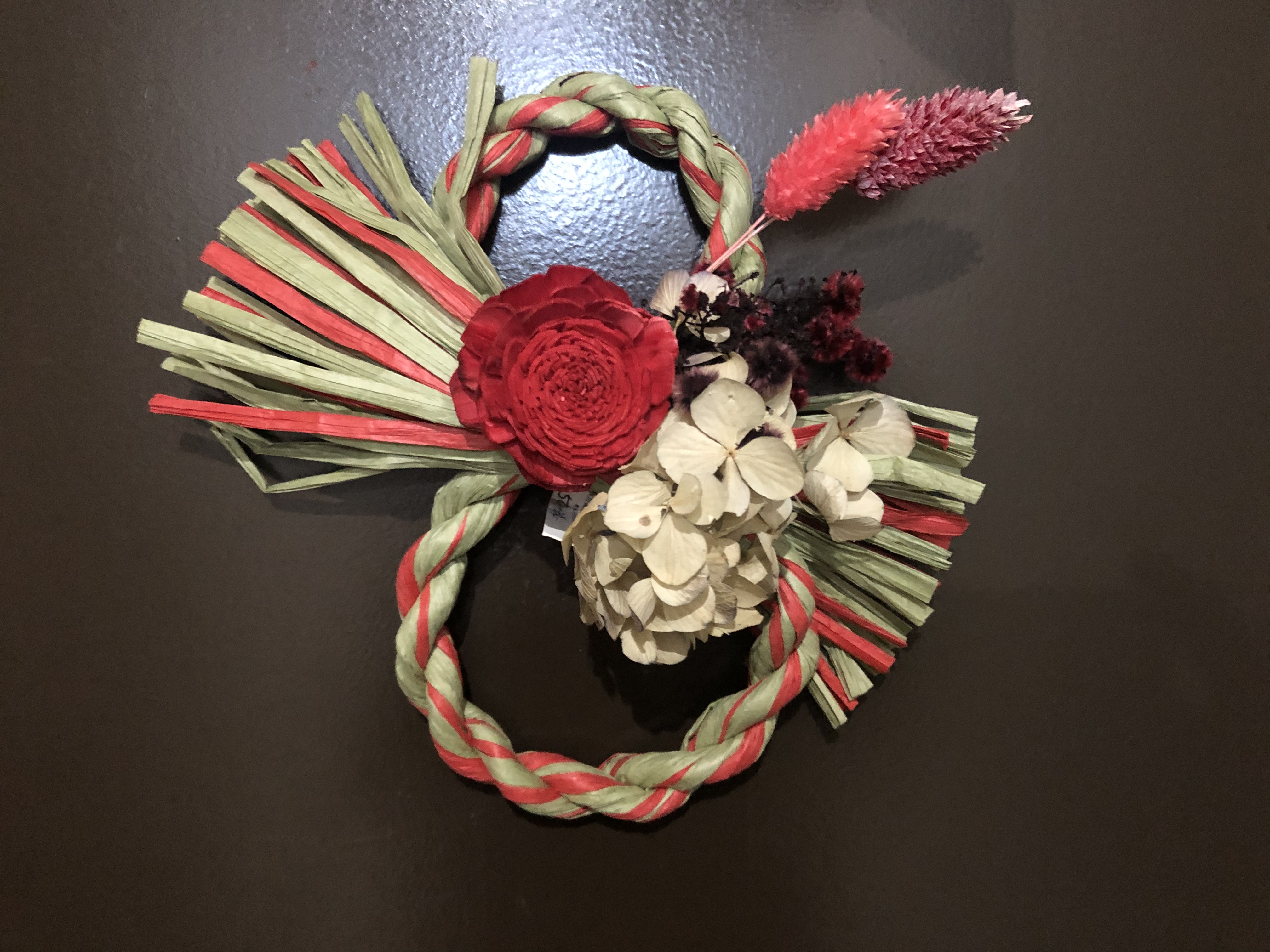 しめ縄リース作ってみませんか？レッスンは東村山久米川近　BlueRose.iCCO