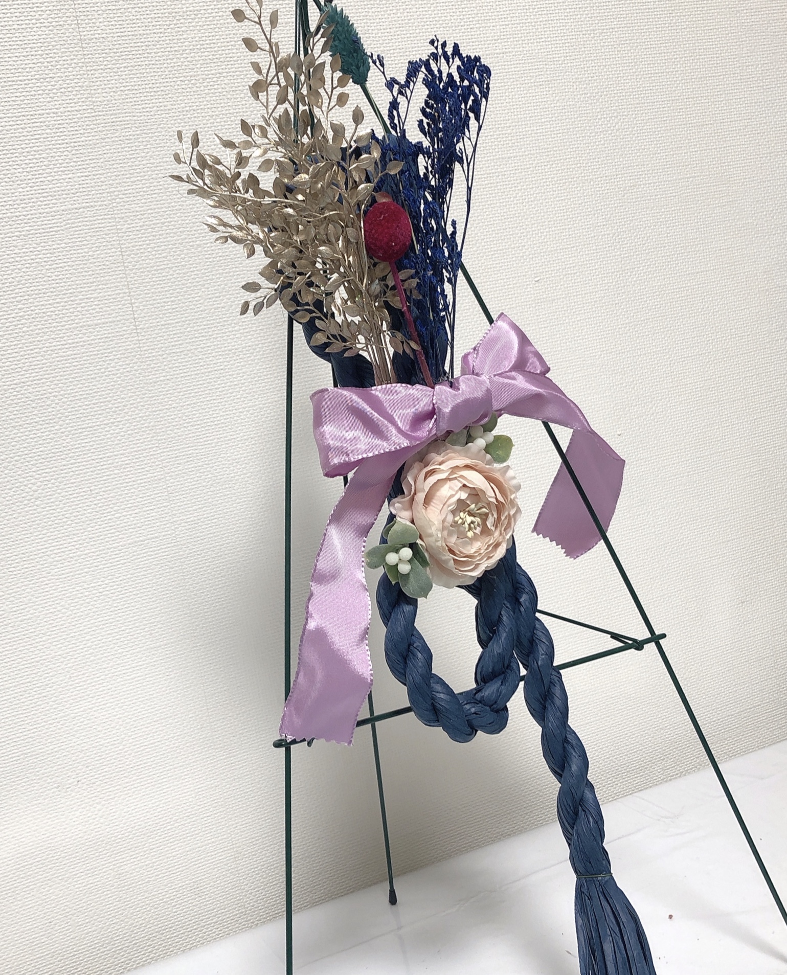 令和初のお正月には　自分で作ってみたいしめ縄リースレッスン