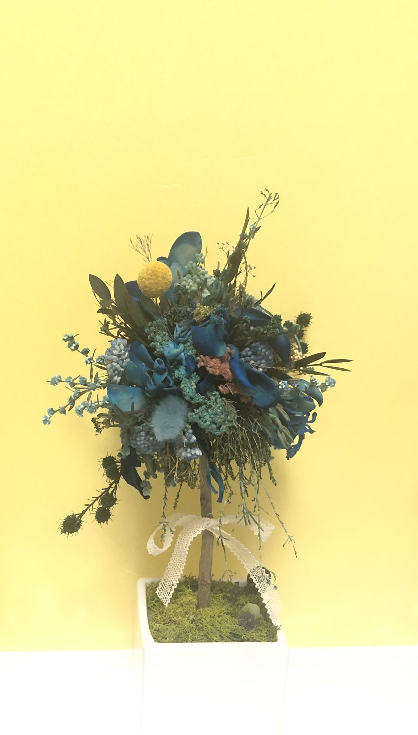 ワイルドフラワーでアレンジメントレッスン