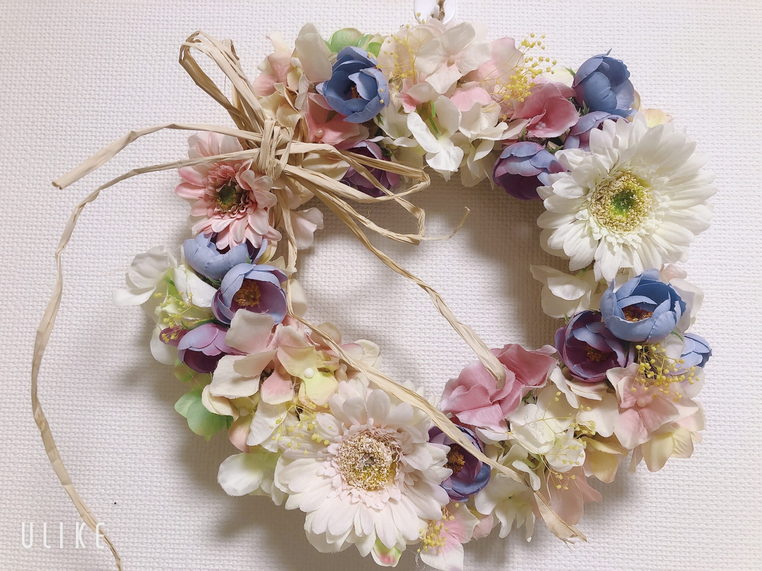 アーティフィシャルフラワー　リース