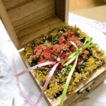 ワイルドフラワーでリングピロー