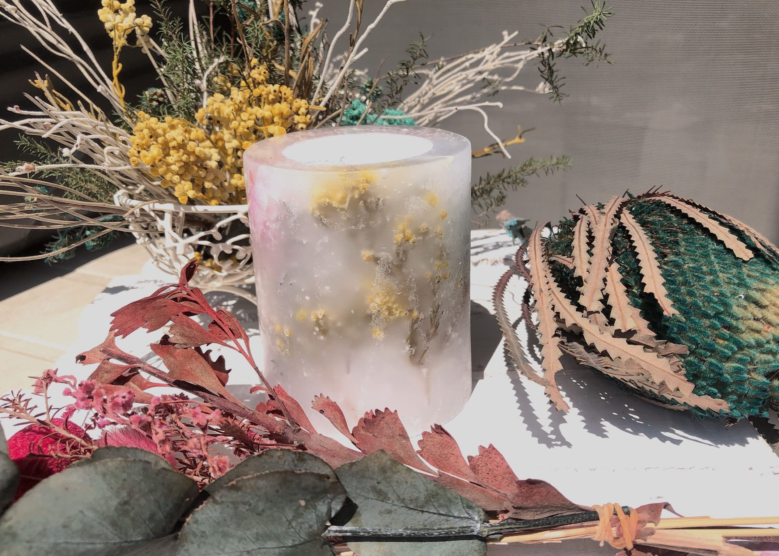 ボタニカルキャンドル　一緒に作ってみませんか？