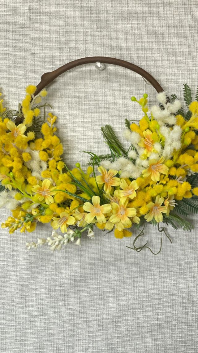 アーティフィシャルフラワー リース（ブルー系） | Blue Rose iCCO